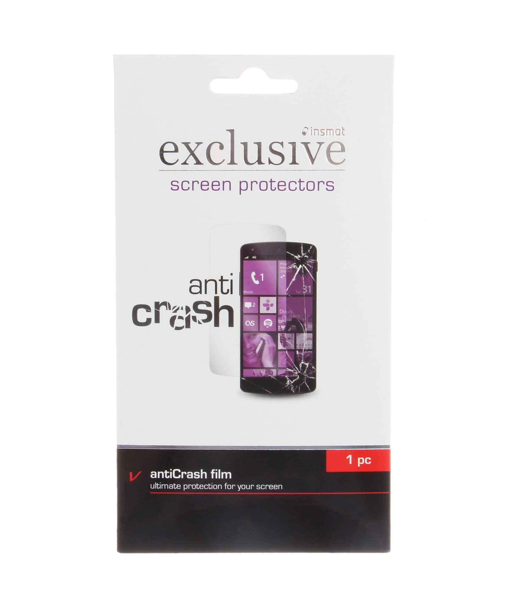 Insmat AntiCrash Samsung Galaxy S24+ näytönsuojakalvo