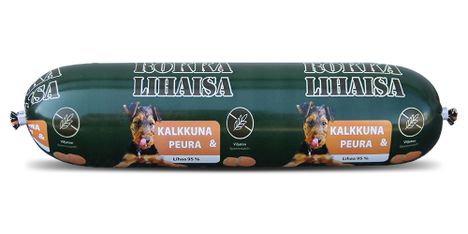 Rokka Lihaisa 800 g Kalkkuna & Peura koiran ateria