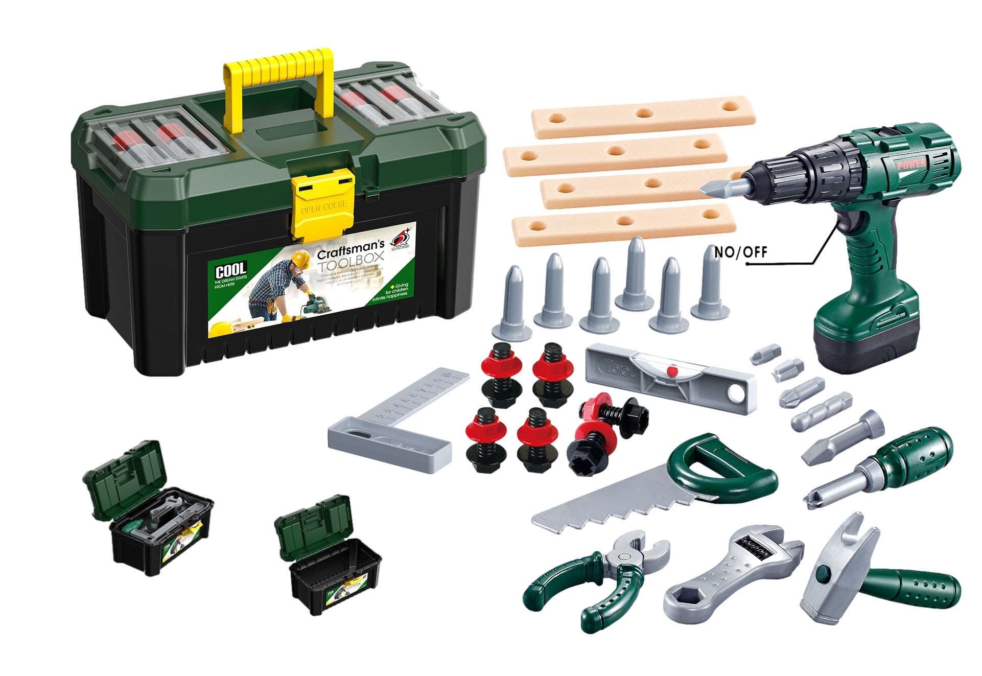 Craftsman's Toolbox iso työkalupakki