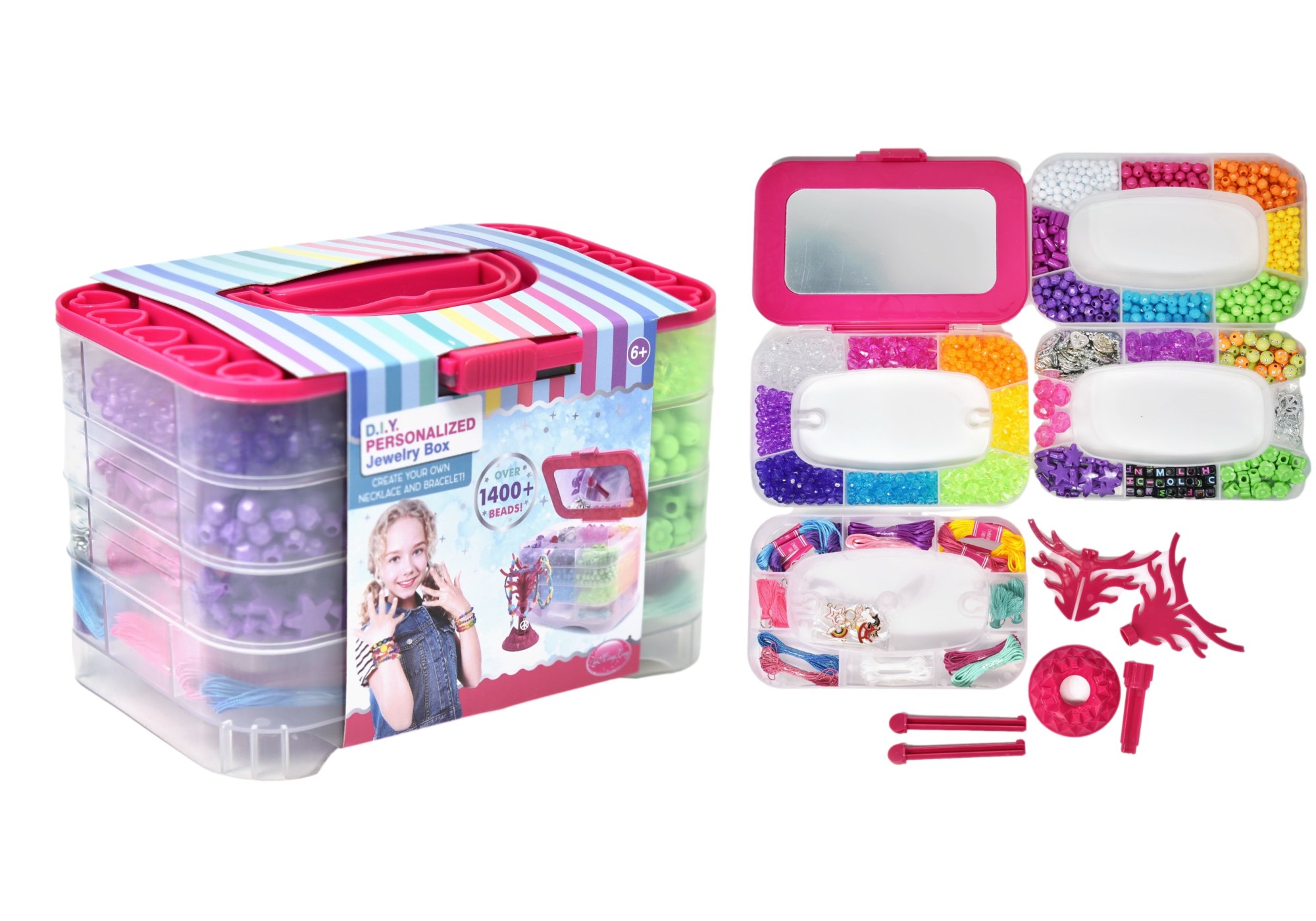 Askarteluhelmet säilytysrasioissa ja koruteline