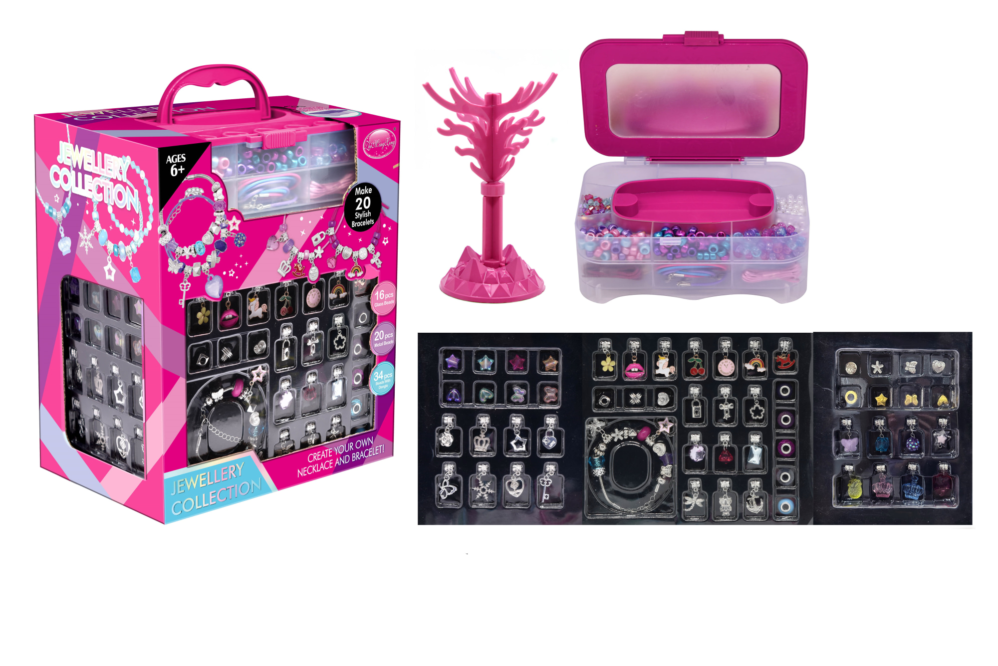 Jewellery Collection koruaskartelu säilytysrasialla