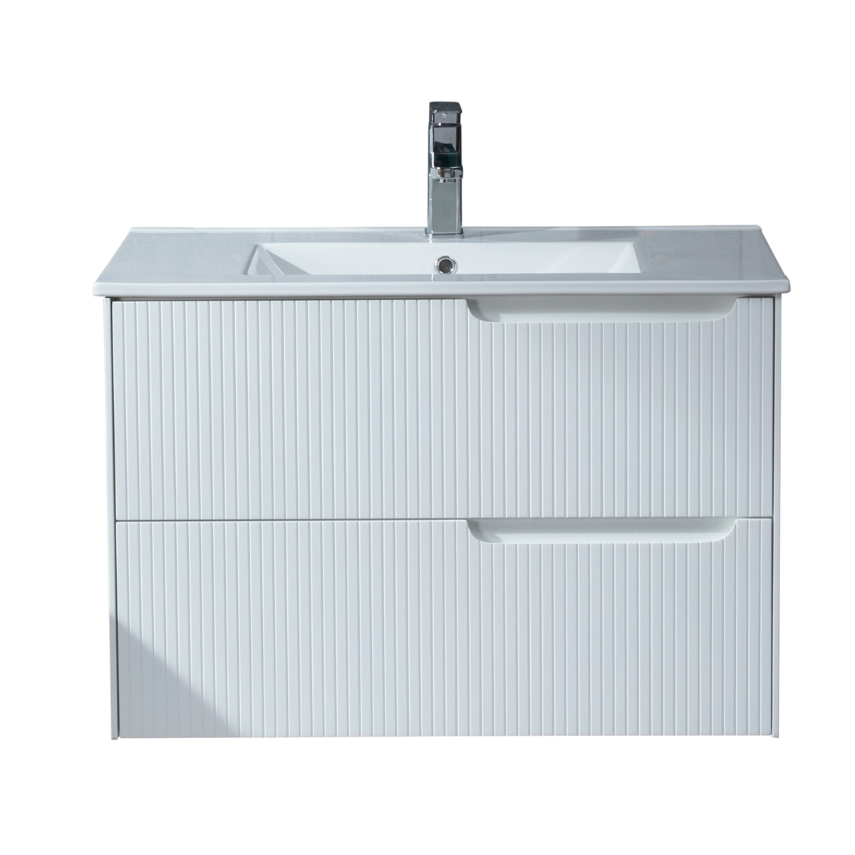 Lykke Polar Deluxe 80x46x55cm valkoinen allaskaappi