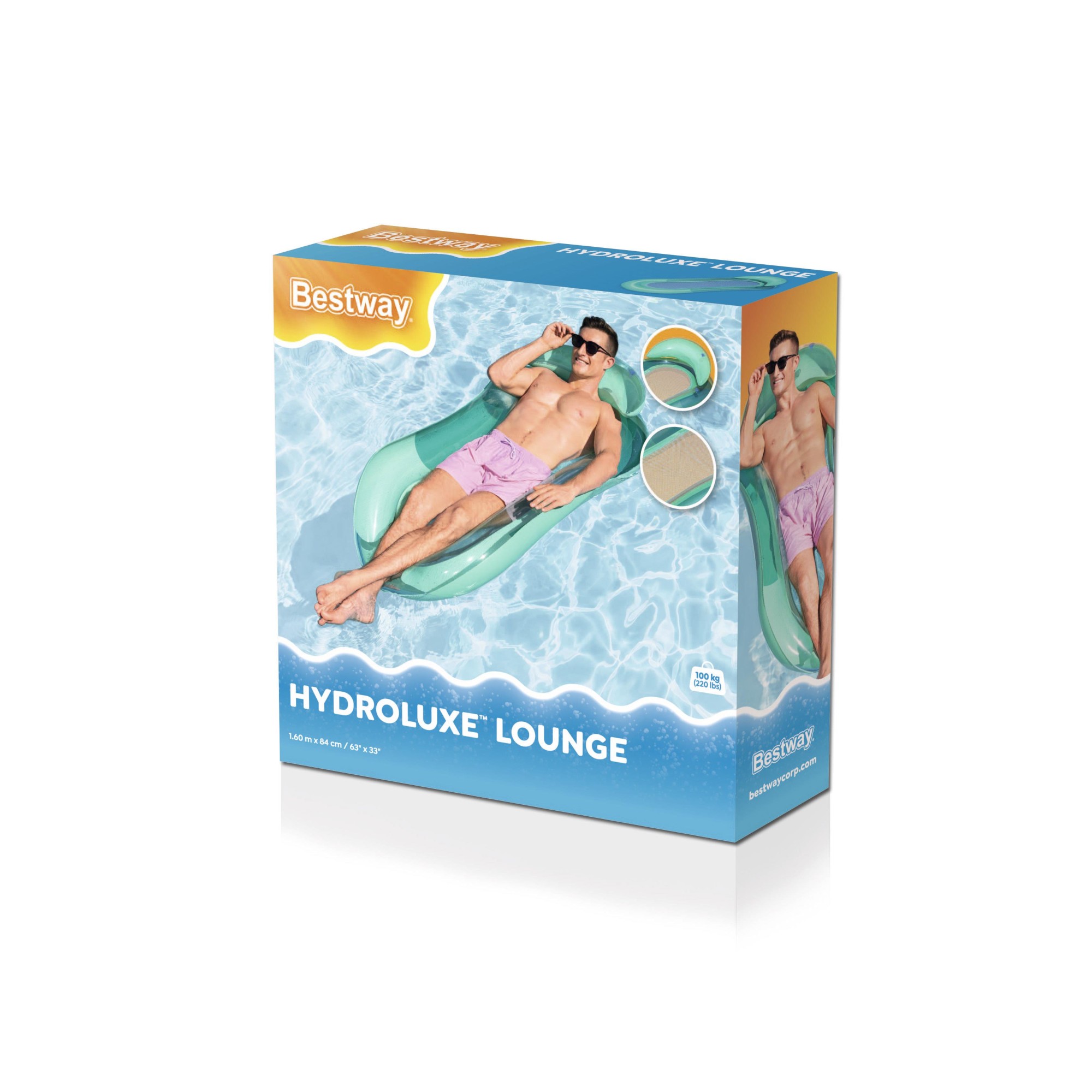 Bestway Aqua Lounge 160 x 84 cm uimapatja (lajitelma)
