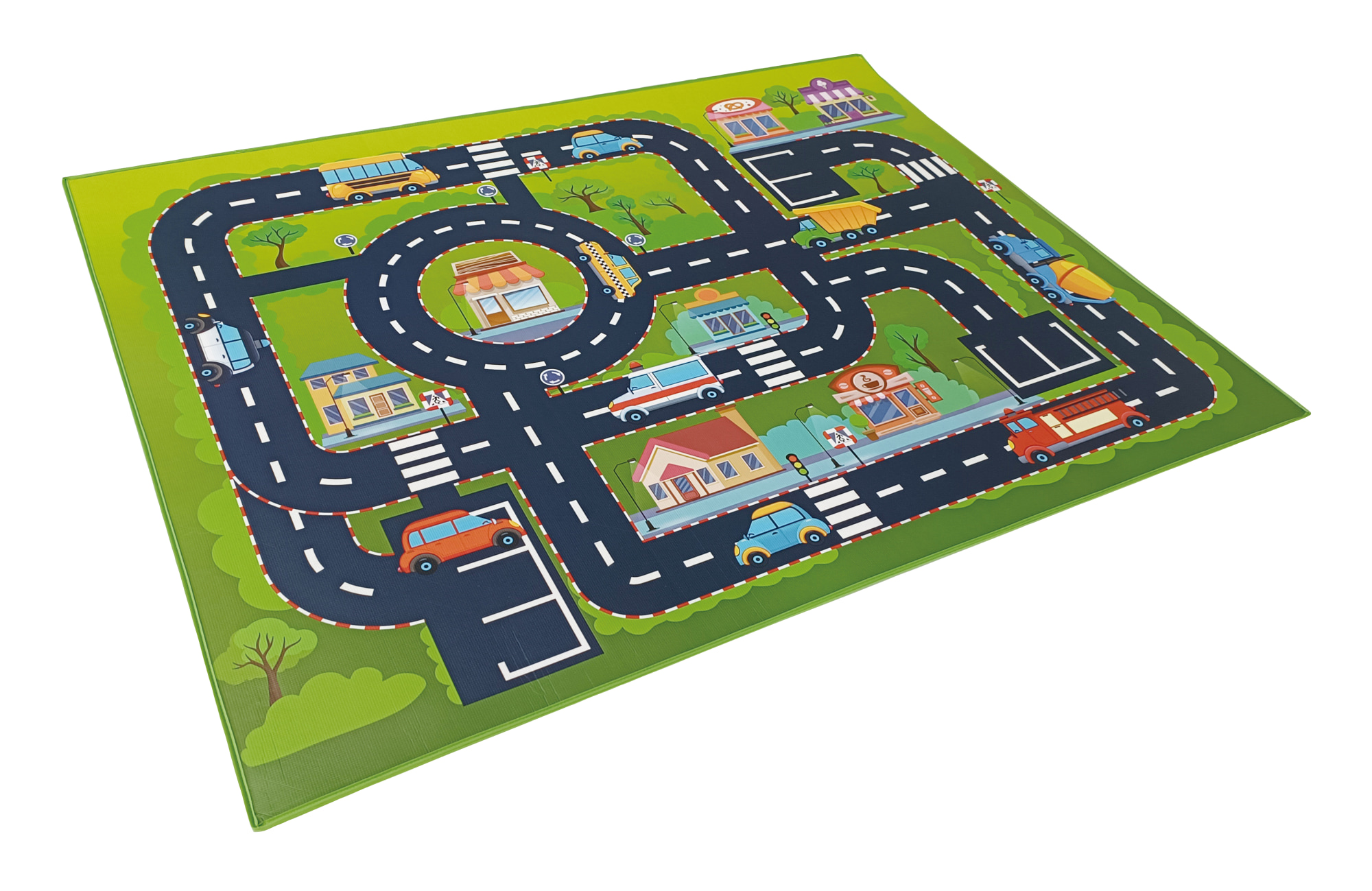 I Play Autorata leikkimatto