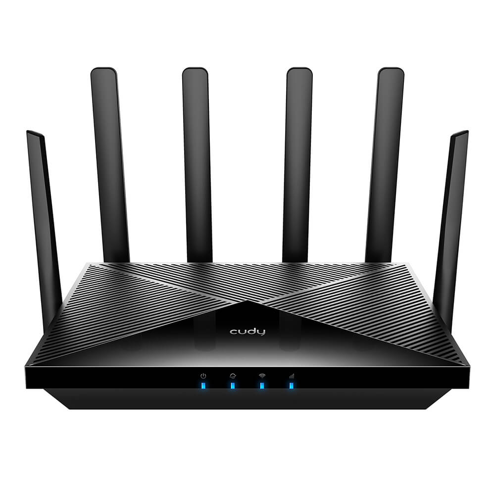 CUDY 5G/4G Reititin P5, REL16, WiFi 6, Dual-Band, Gigabit, 2xSIM, Mesh, AX3000