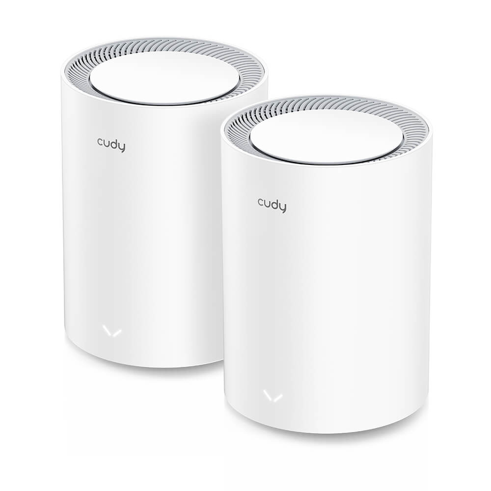 CUDY WiFi 6 Mesh Järjestelmä M3000 2-pack, Dual-Band, 2.5 Gigabit, AX3000