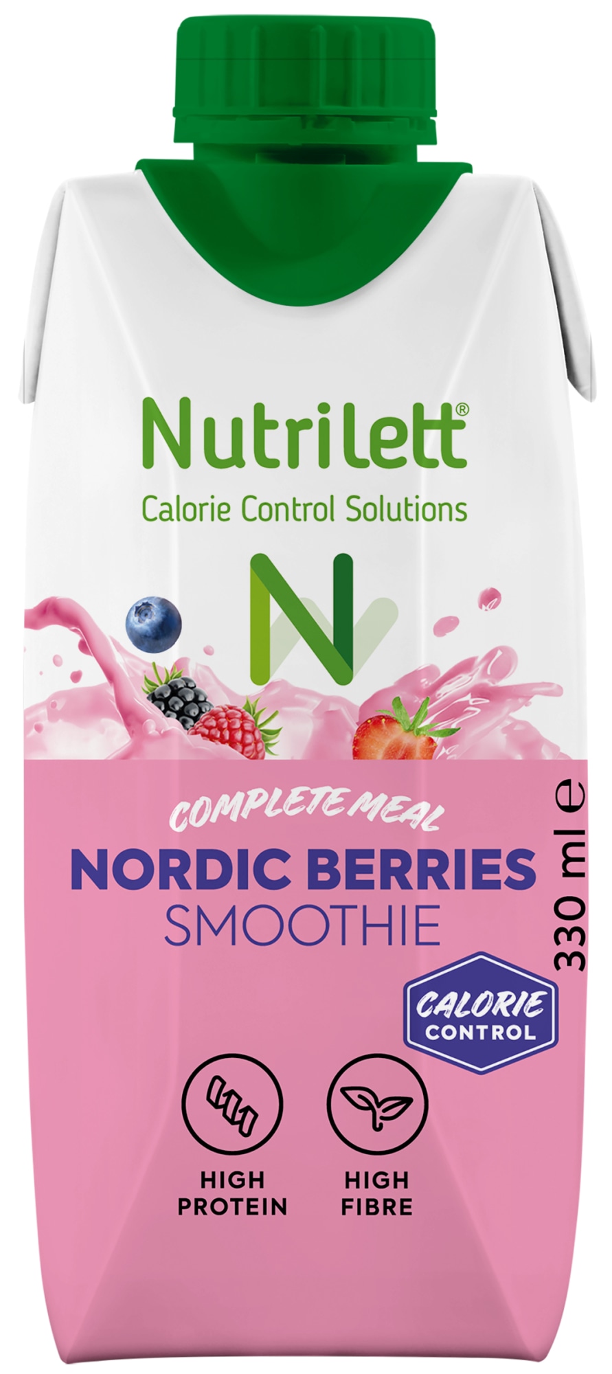 Nutrilett Nordic Berries Smoothie 330 ml ateriankorvike