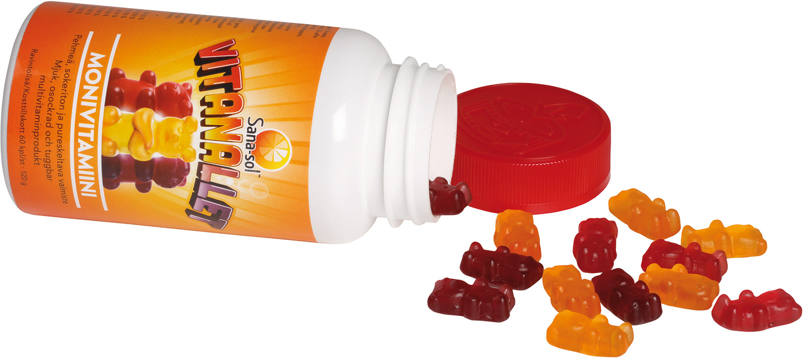 Sana-Sol Vitanallet 60 kpl ravintolisä