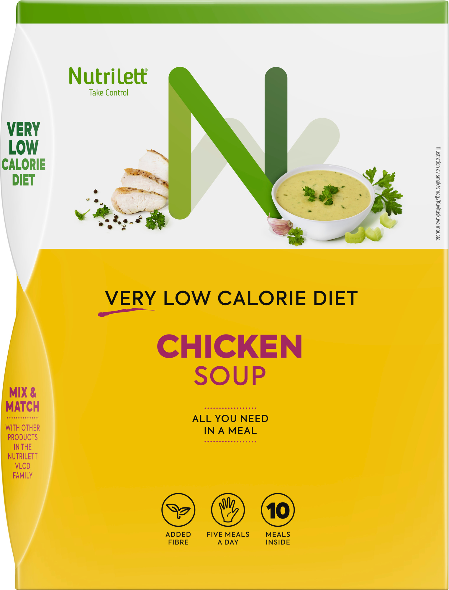 Nutrilett Chicken Soup 10x35g VLCD-keitto