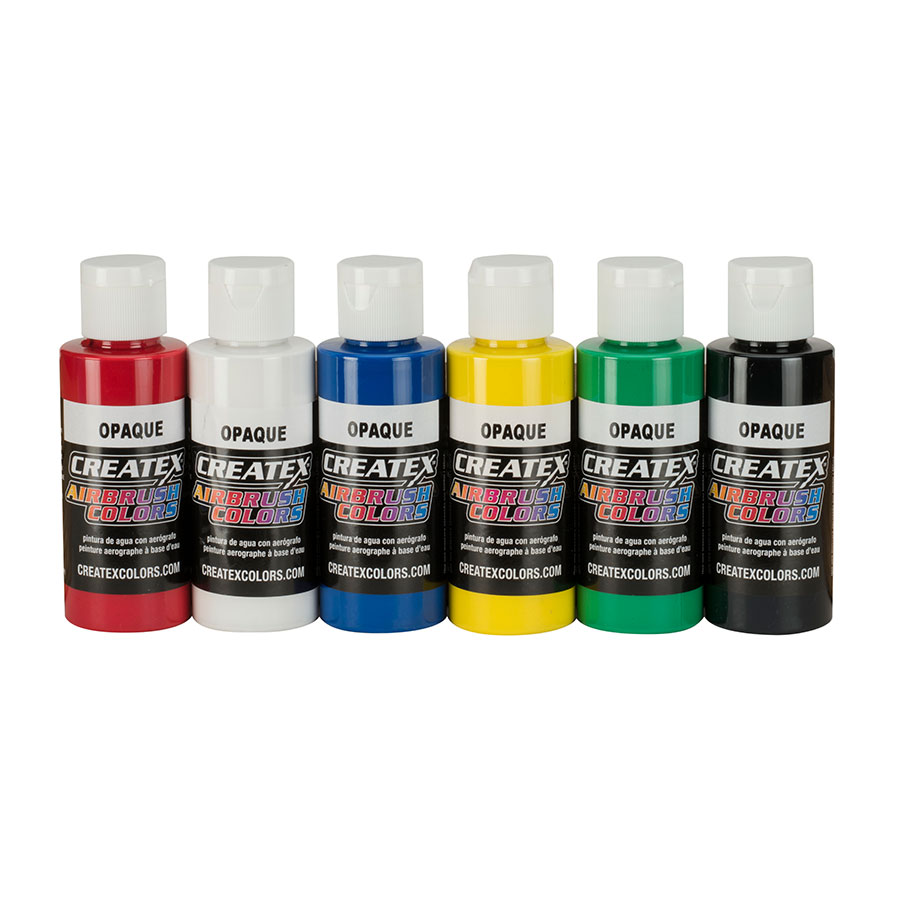Createx Opaque 6x60ml maalisetti
