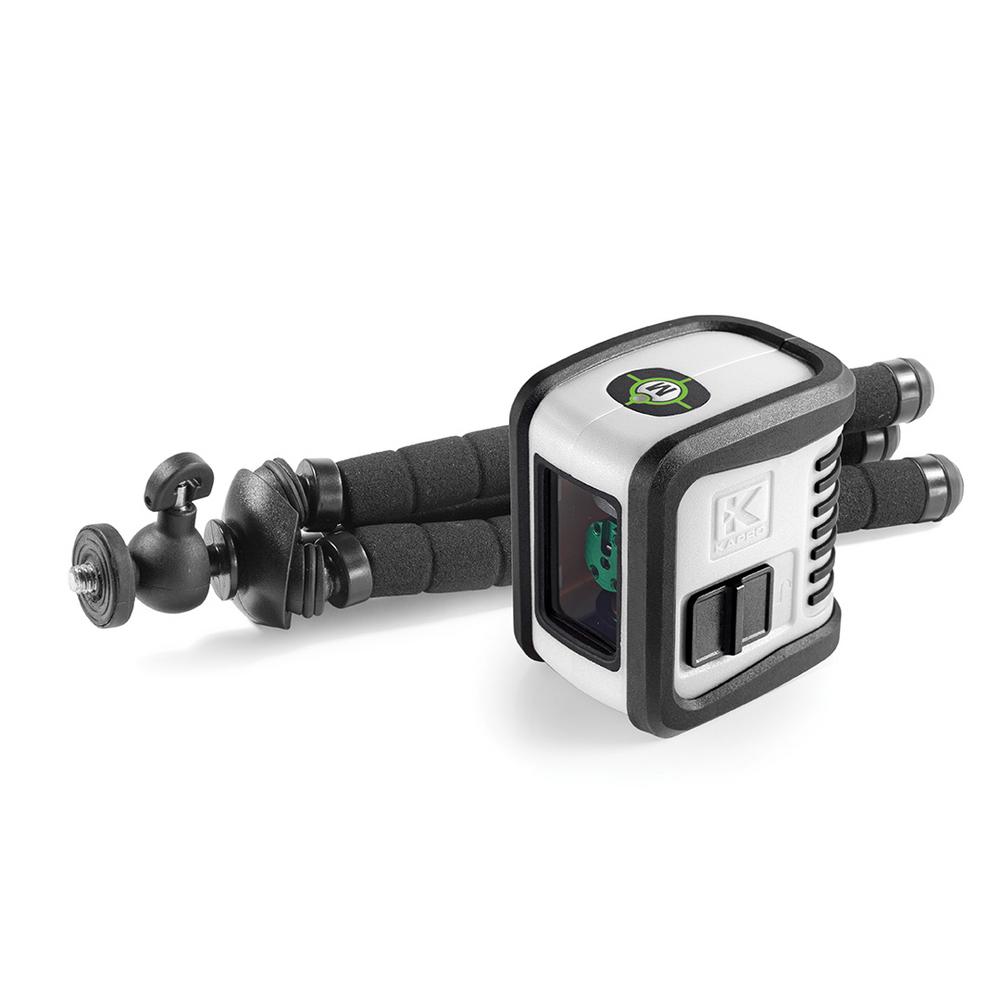 Kapro ristilaser Bambino 842G, 1P+1V,vihreä, taipuva kolmijalka