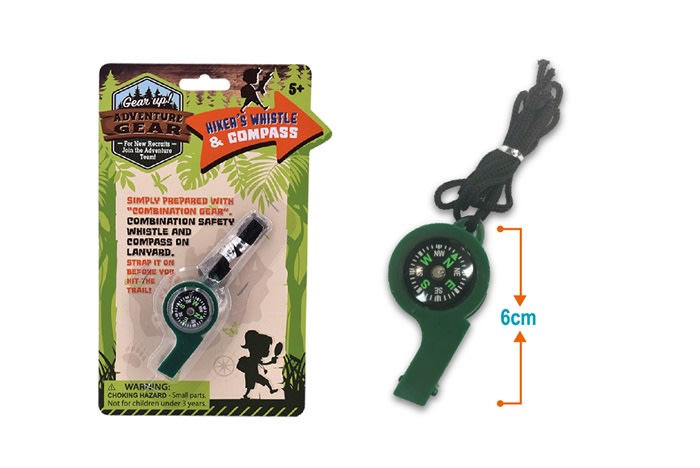 Adventure Gear 6 cm kompassi / pilli
