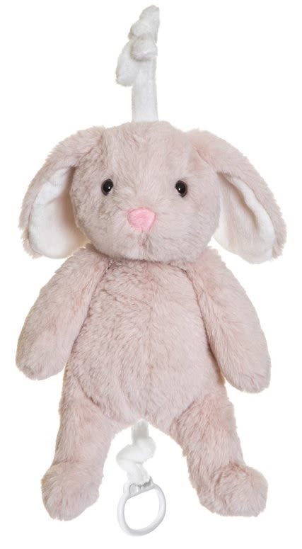 Teddykompaniet Lollan 27 cm roosa pupu soittorasia