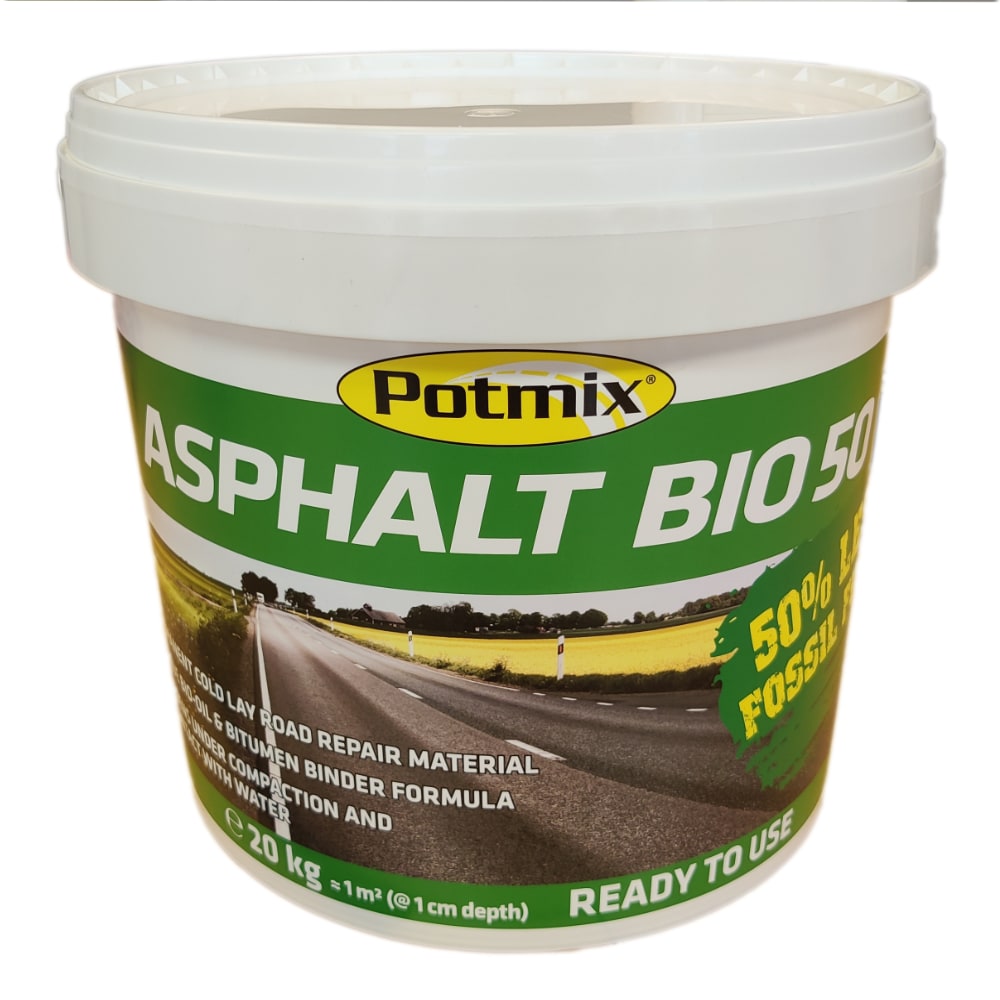 Potmix BIO 50 20kg asfaltinpaikkausmassa
