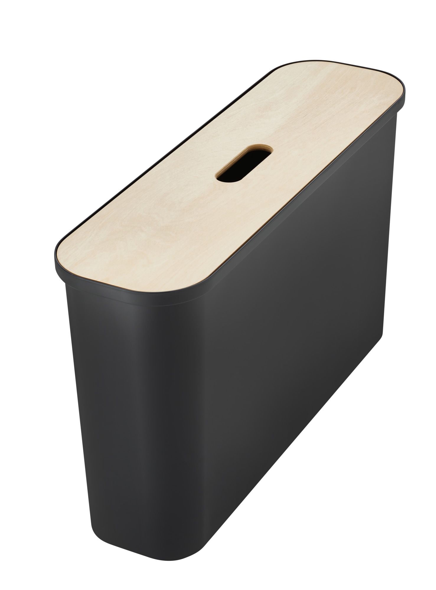 SmartStore Collect 46 Slim musta laatikko+kansi