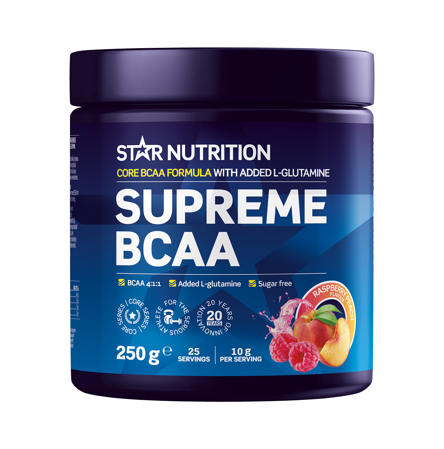 Star Nutrition Supreme BCAA Raspberry Peach 250g ravintolisä