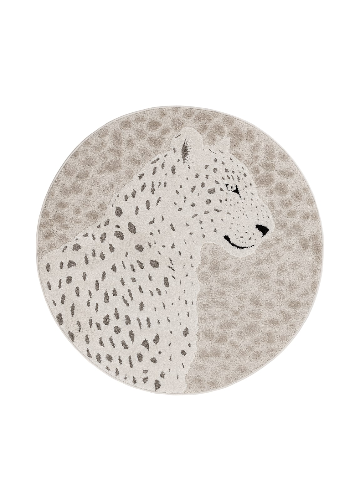 KMCarpets Genvova Leopard pyöreä matto