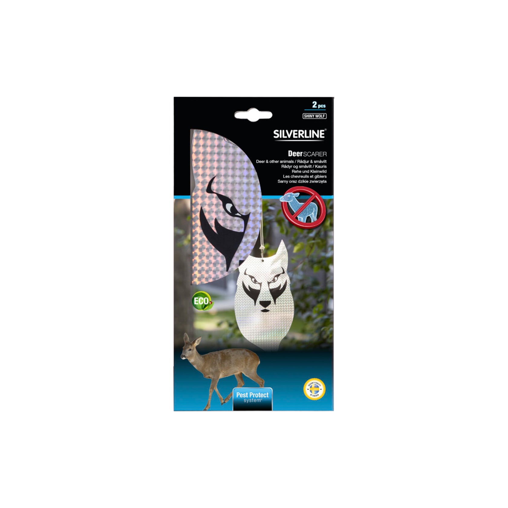 Silverline Susi Reflex 2-pack kauris & lintukarkotin