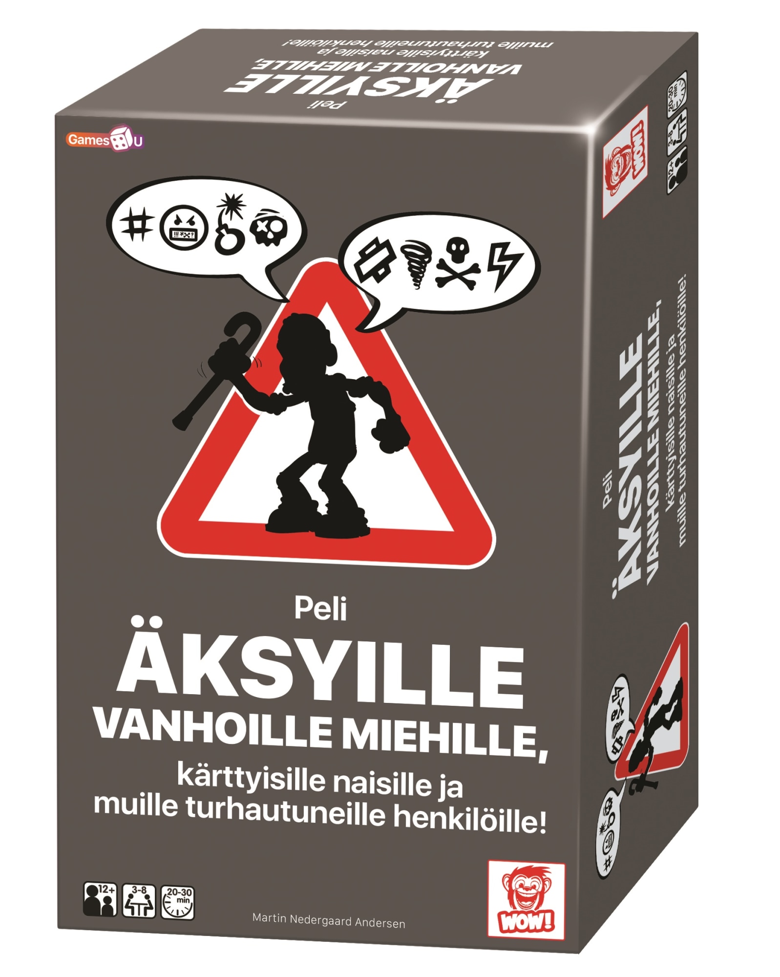 Peli äksyille vanhoille miehille, kärttyisille naisille ja muille turhautuneille henkilöille! partypeli