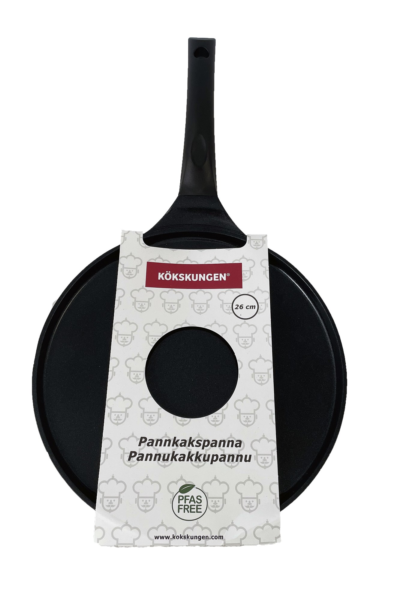 Kökskungen 26cm lettupannu
