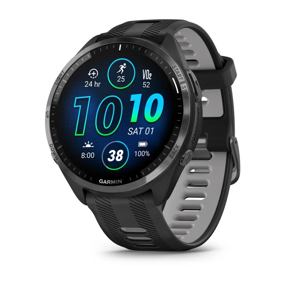 Garmin Forerunner 965 hiilenharmaa juoksuälykellö
