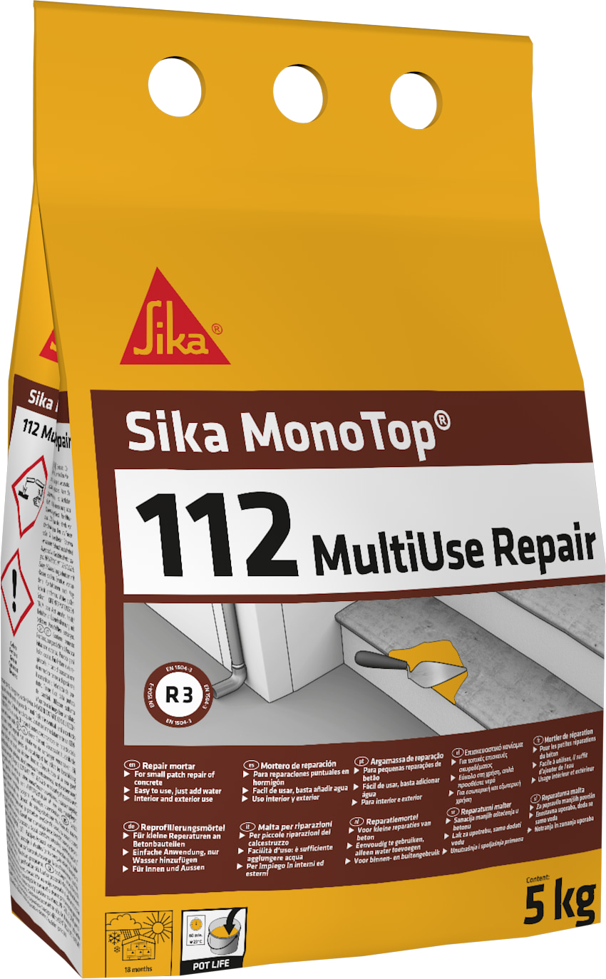 Sika MonoTop-112 MultiUse 5kg paikkauslaasti