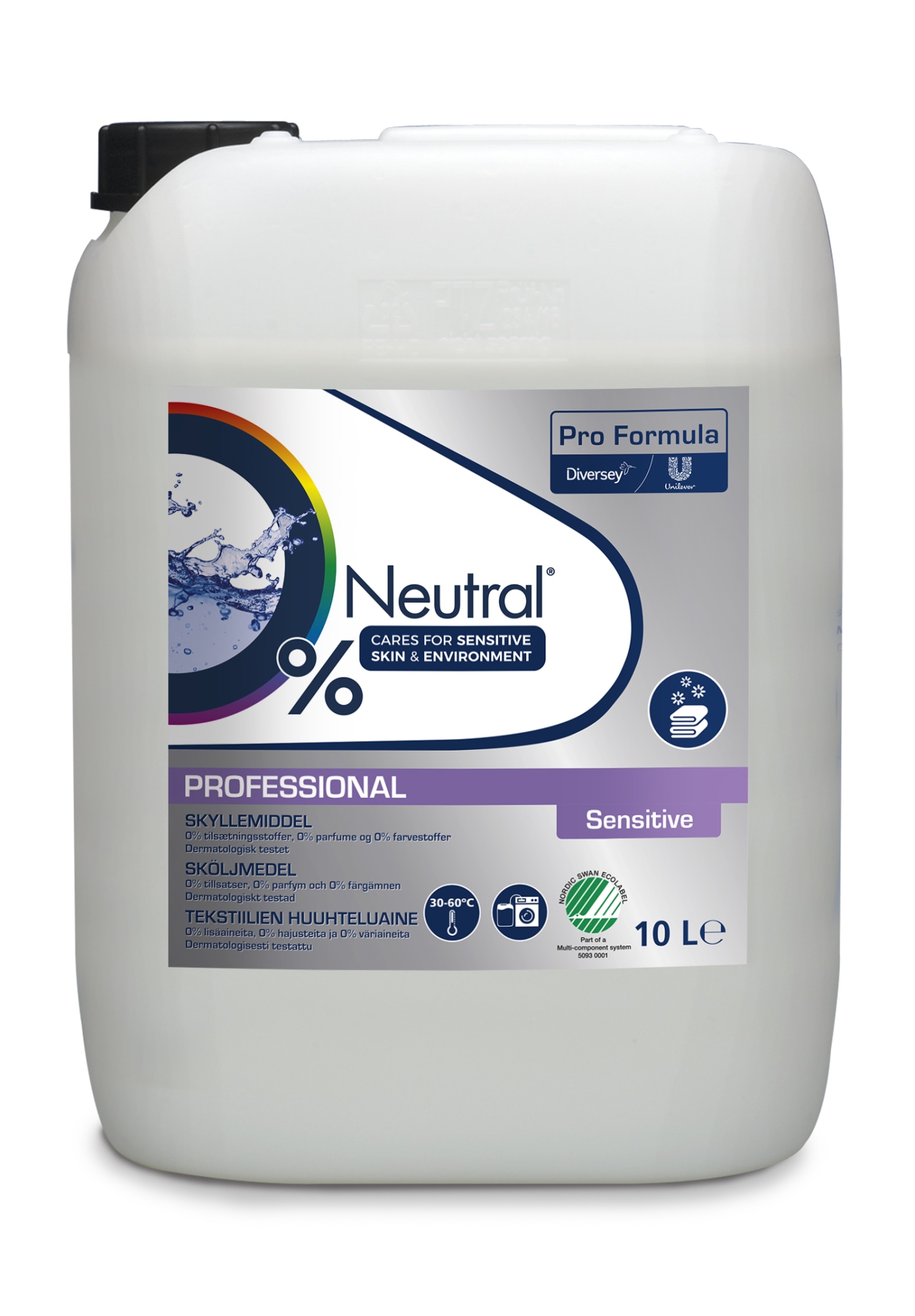 Neutral Professional Sensitive 10 l huuhteluaine