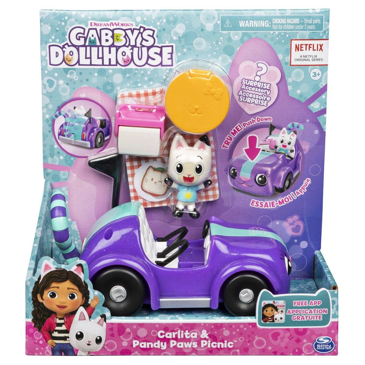 Gabby's Dollhouse Carlita & Pandy Paws Picnic - Kaarinan & Pandi Pörrön piknik