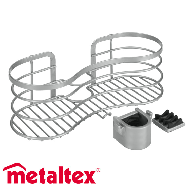 Metaltex Vival shampoo/saippuateline