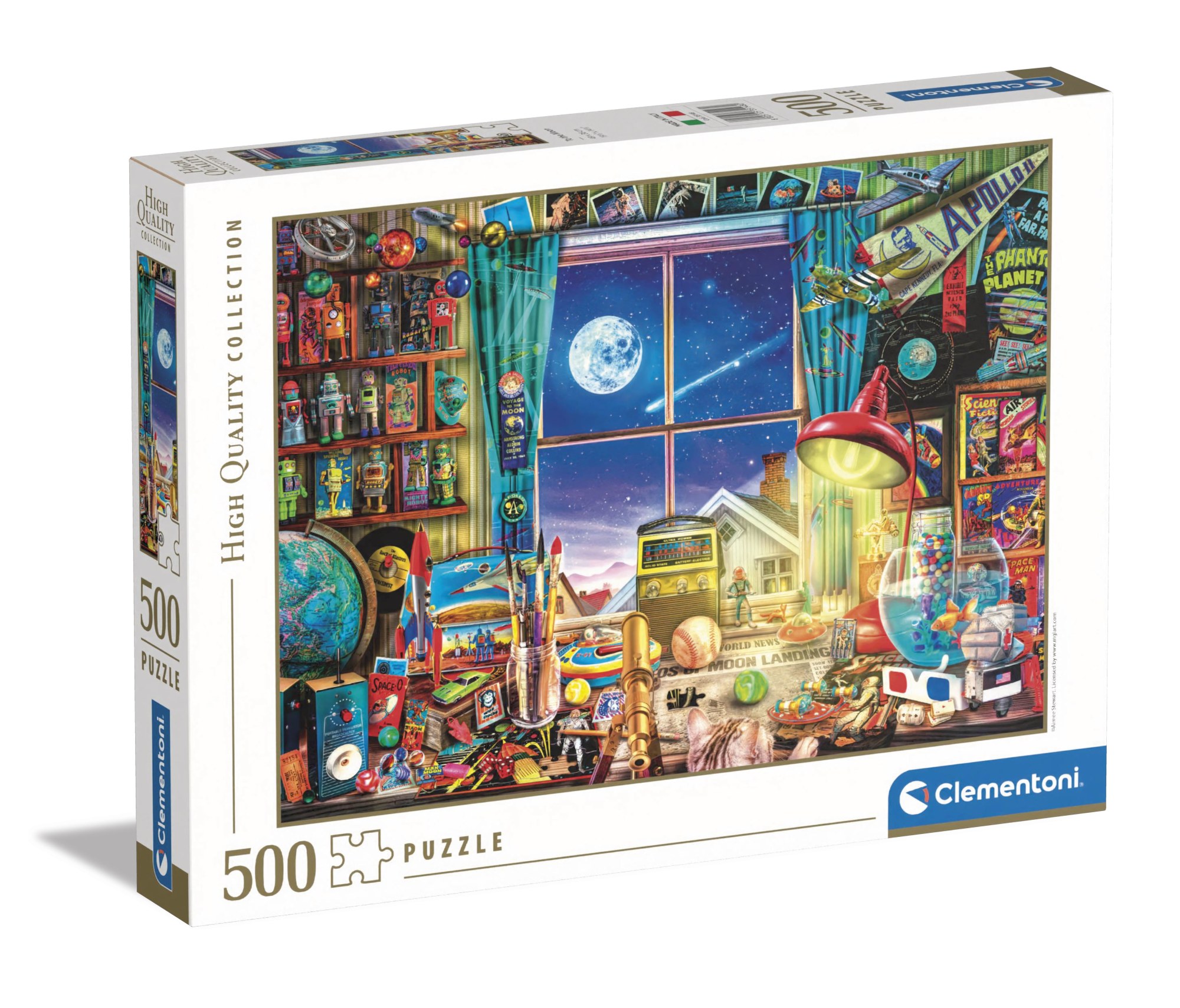 Clementoni To the Moon 500p palapeli