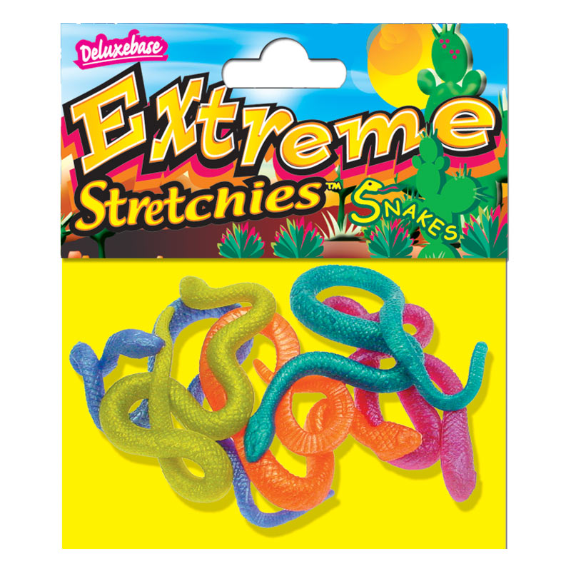 Deluxebase Extreme Stretchies Snakes venyvä käärme