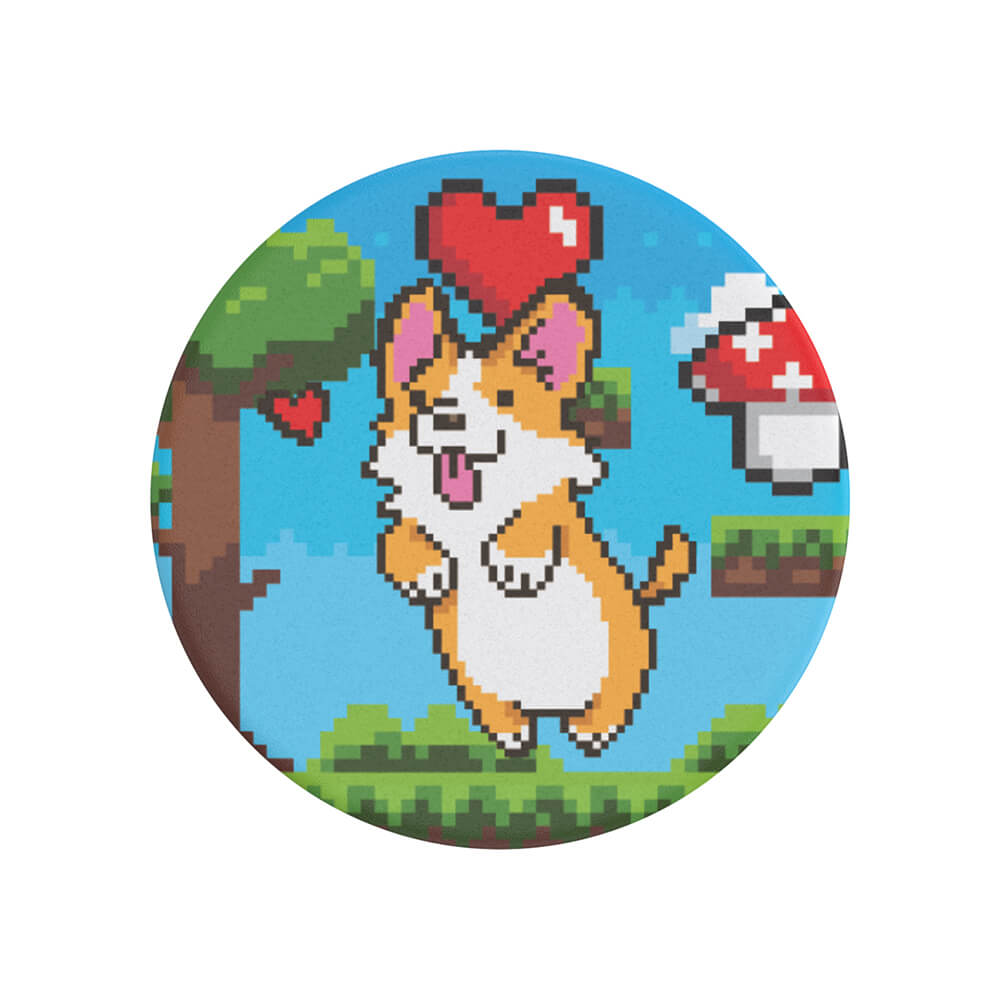 PopSockets PopGrip Corgibit pidike