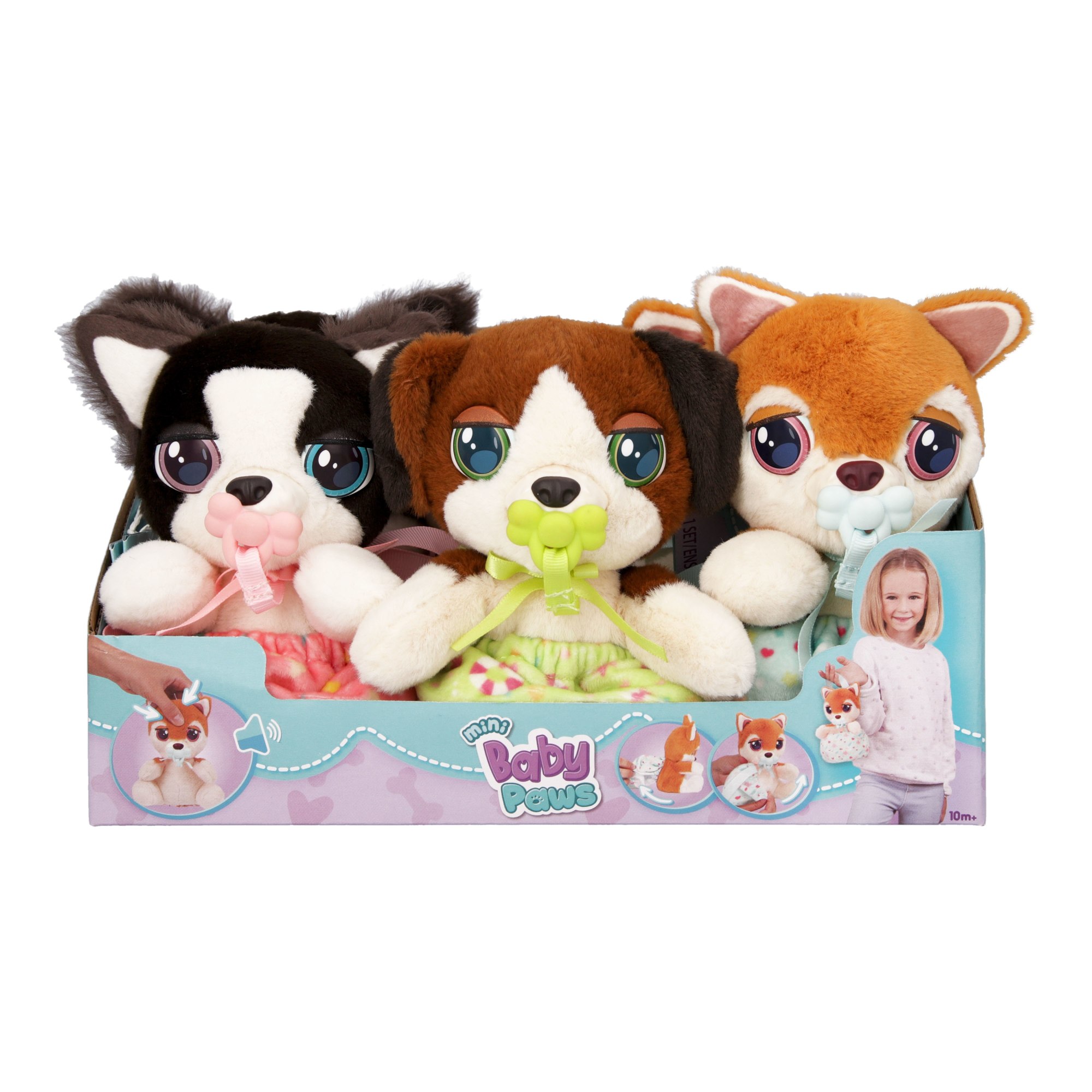 Baby Paws Mini 13 cm koirapehmo (lajitelma)