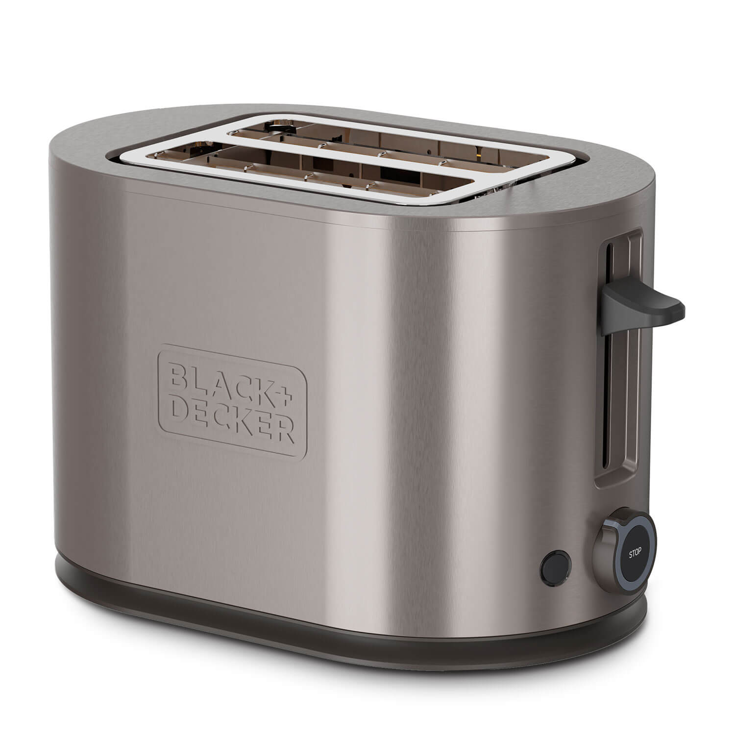 Black+Decker 900W Inox leivänpaahdin