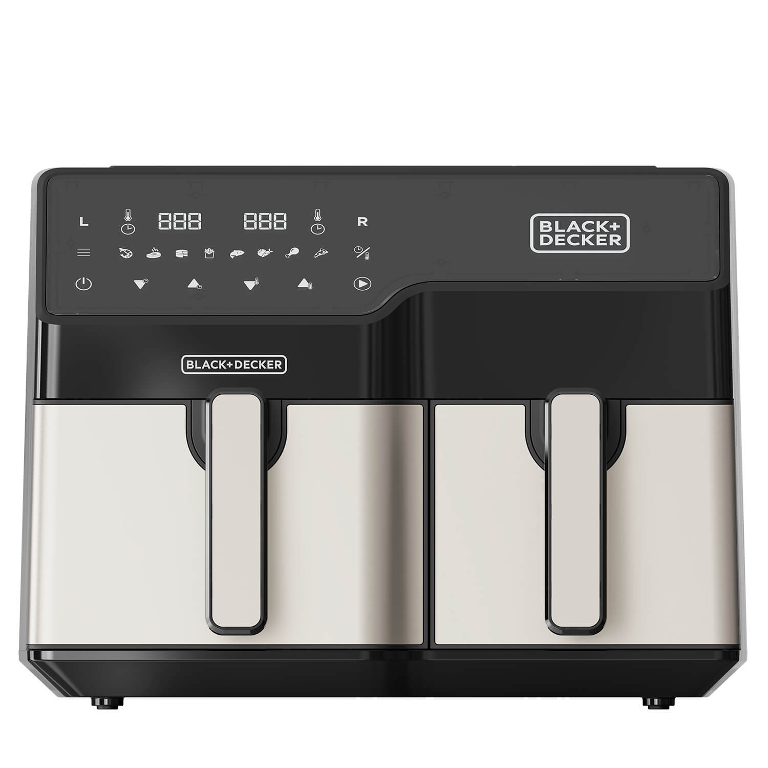 Black+Decker Dual Basket 2500W airfryer
