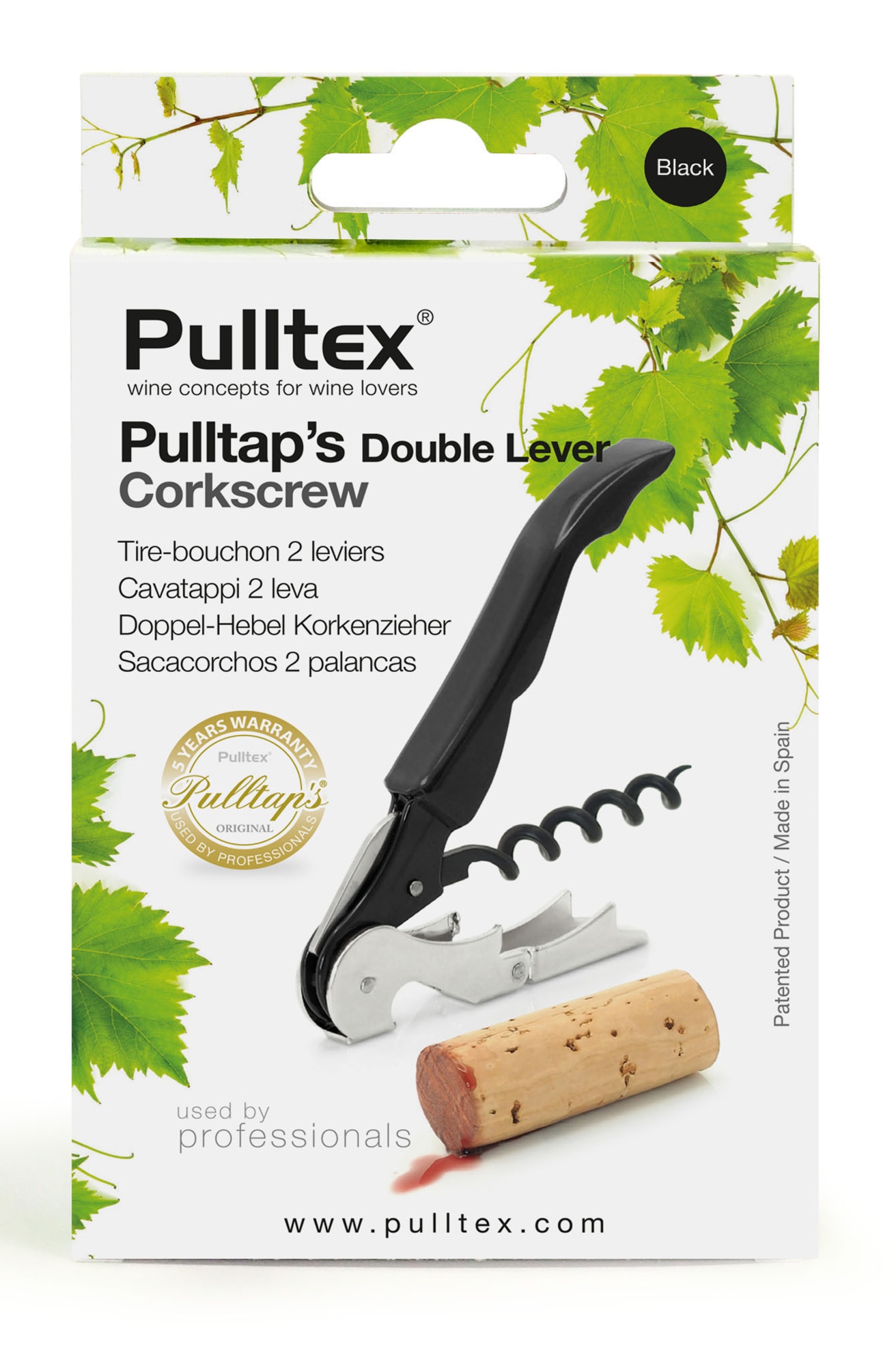 Pulltex Pulltap'S standard korkkiruuvi