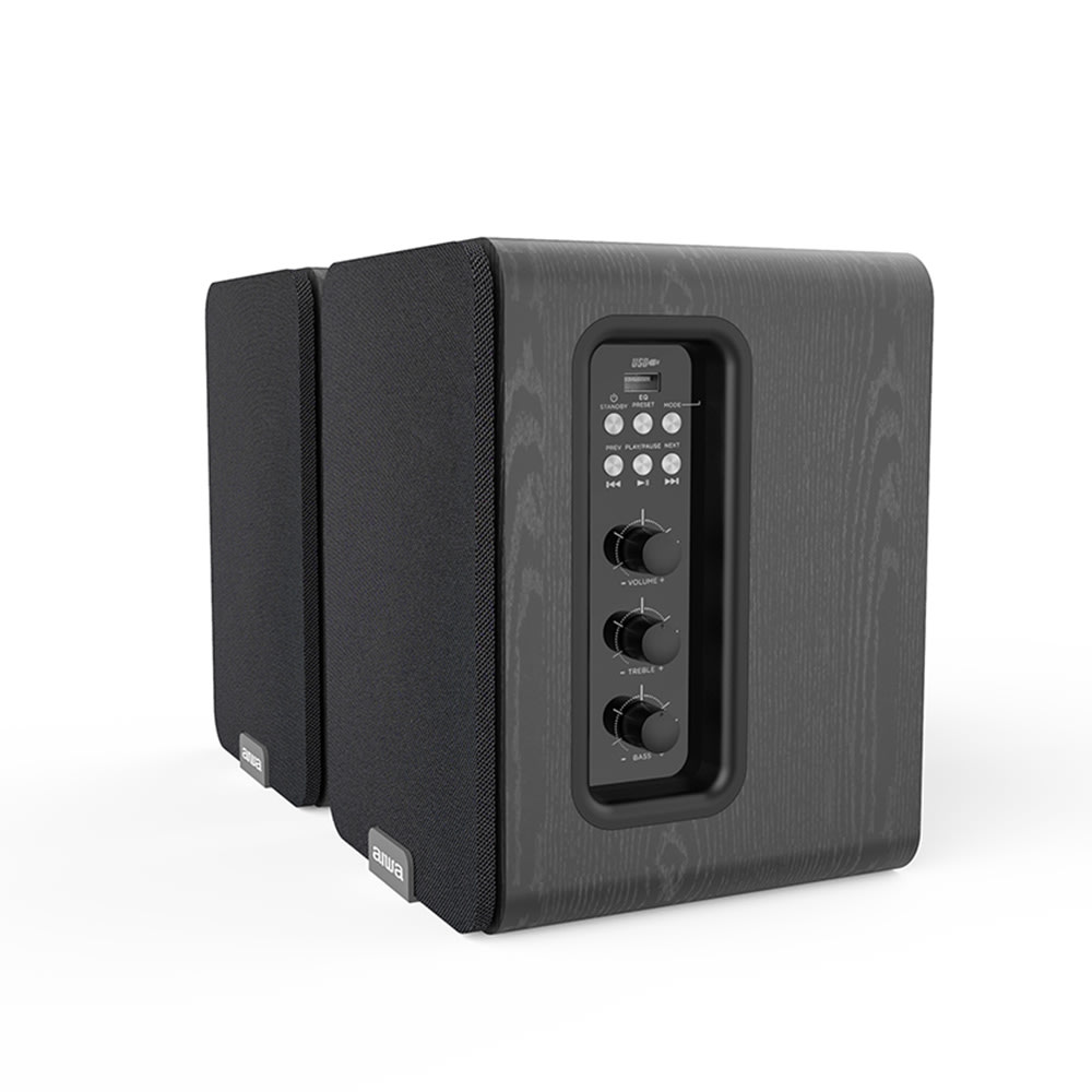 Aiwa SP-A200BK musta aktiivikaiutinpari