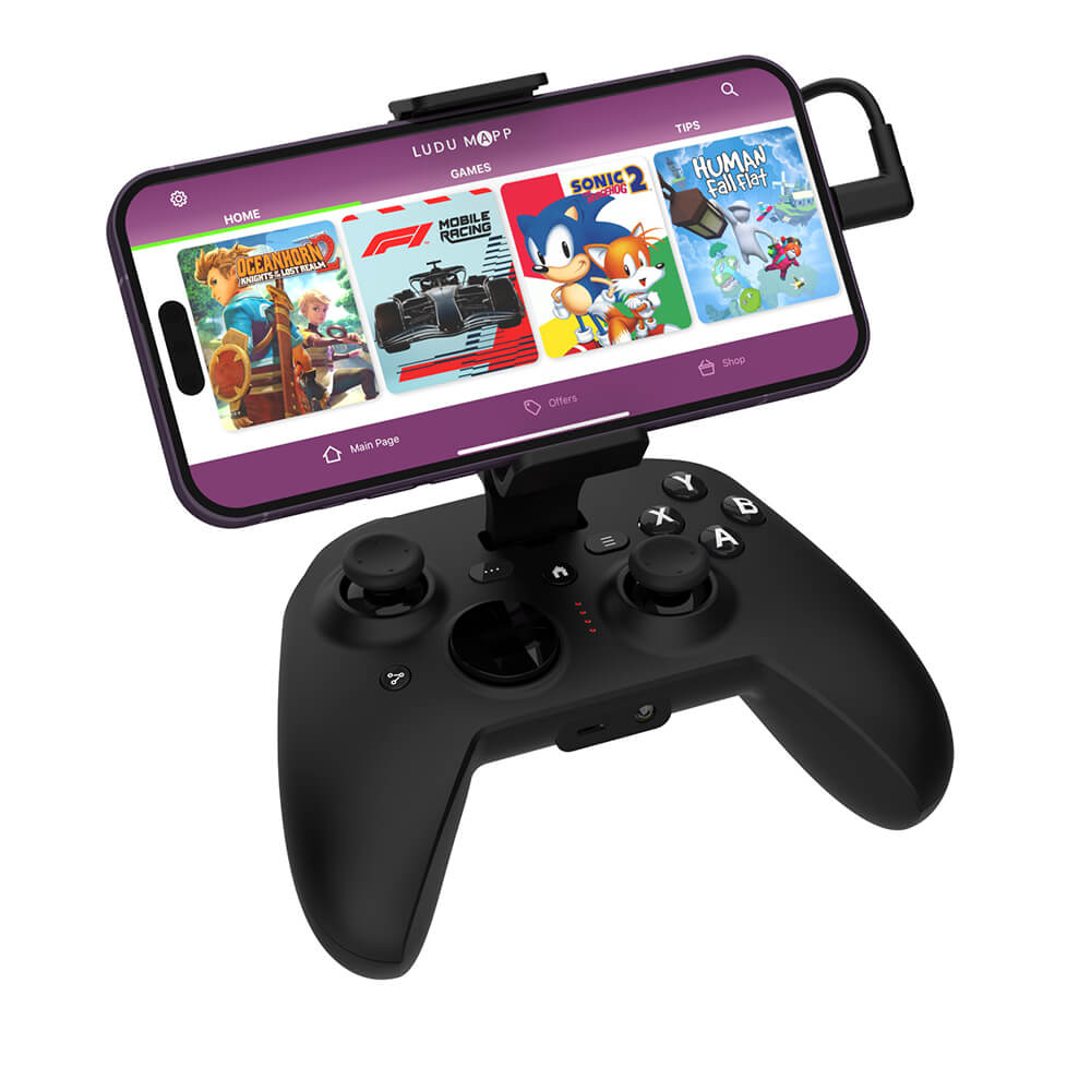 Riotpwr iOS Black Cloud Gaming Controller Black
