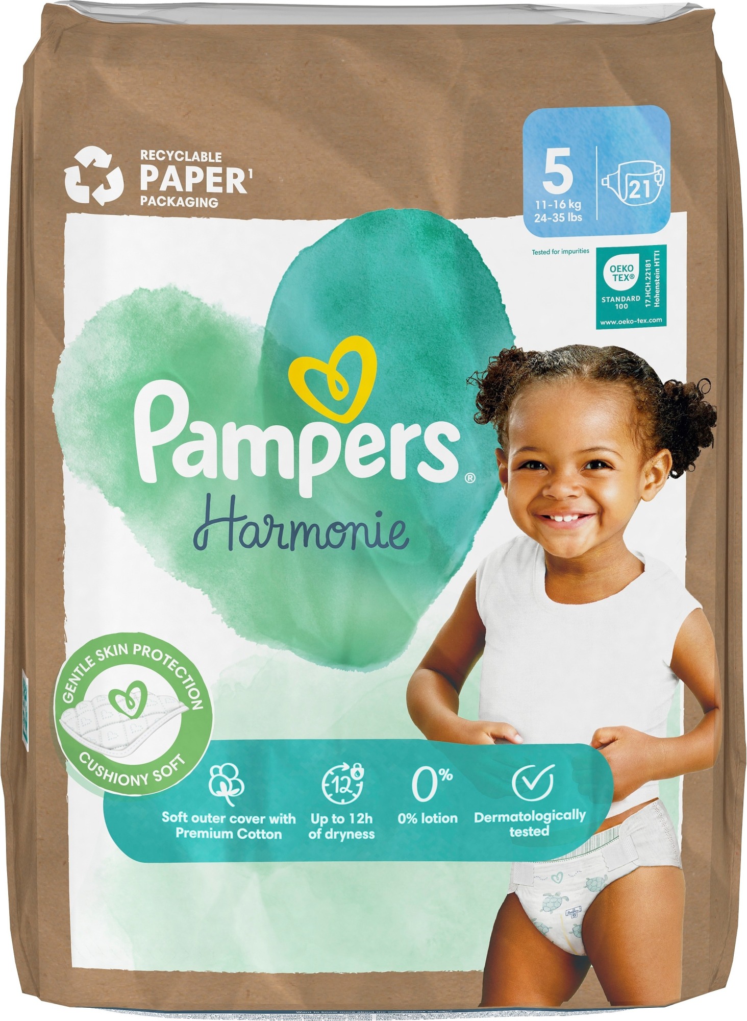 Pampers Harmonie S5 11-16 kg 21 kpl teippivaippa