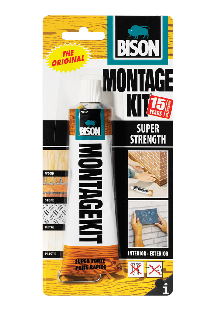 Bison 125 g montage kit supervahva asennusliima