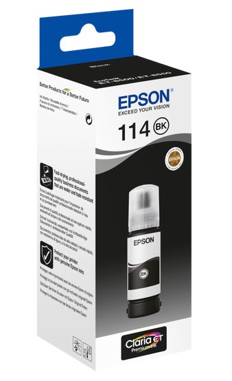 Epson 114 EcoTank musta mustepullo