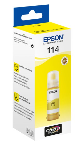 Epson 114 EcoTank keltainen mustepullo