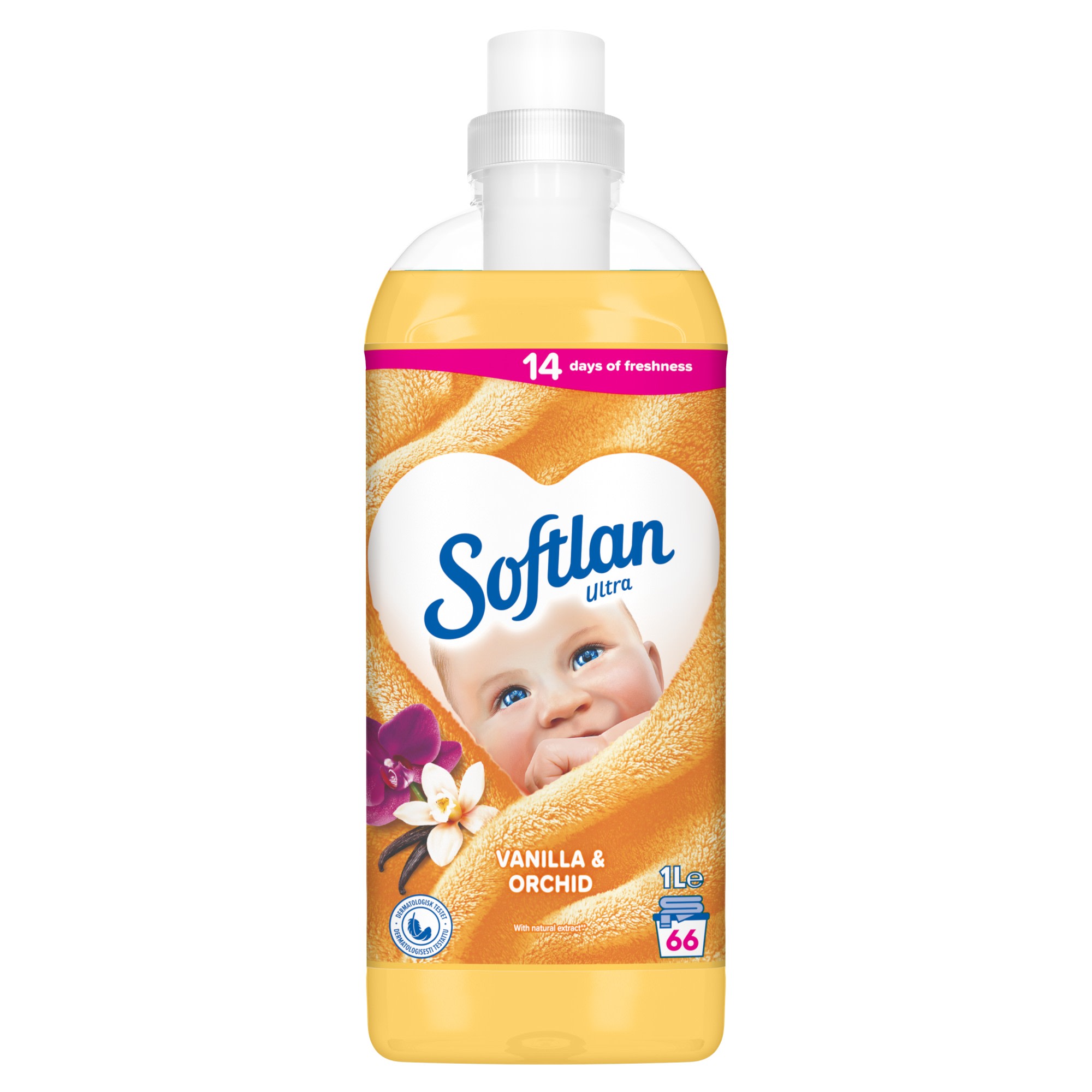 Softlan Ultra Vanilla & Orchid 1 l huuhteluaine