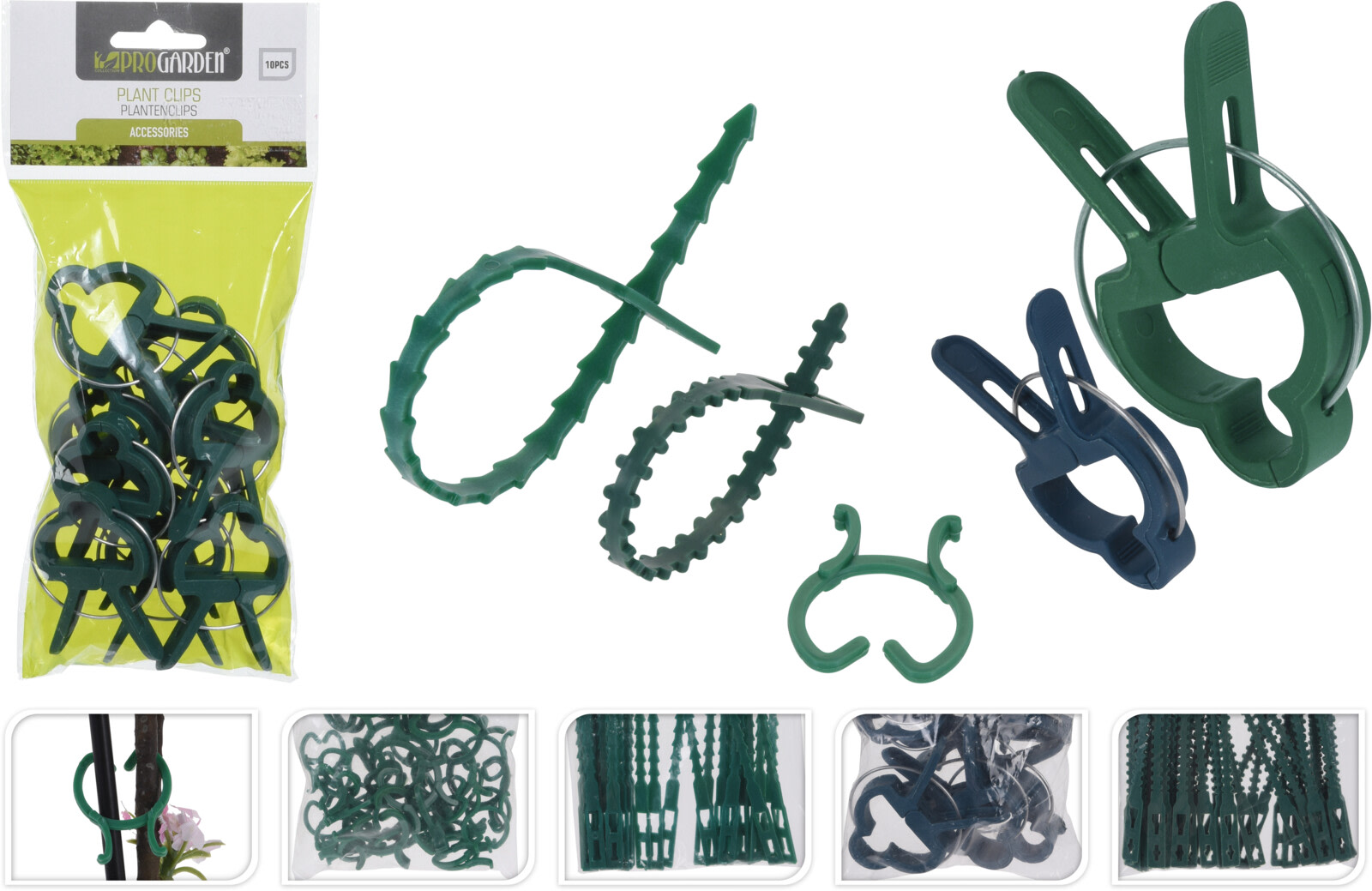 ProGarden kasvipidikkeet 10kpl/pkt