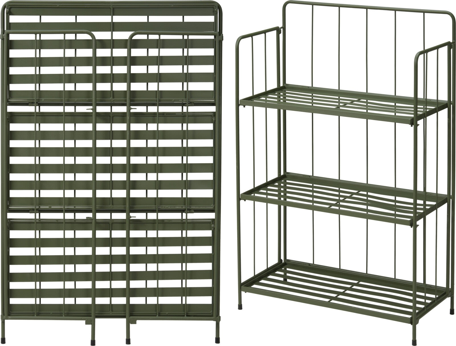 H&S Kukkahylly 3 hyllyllä 90cm