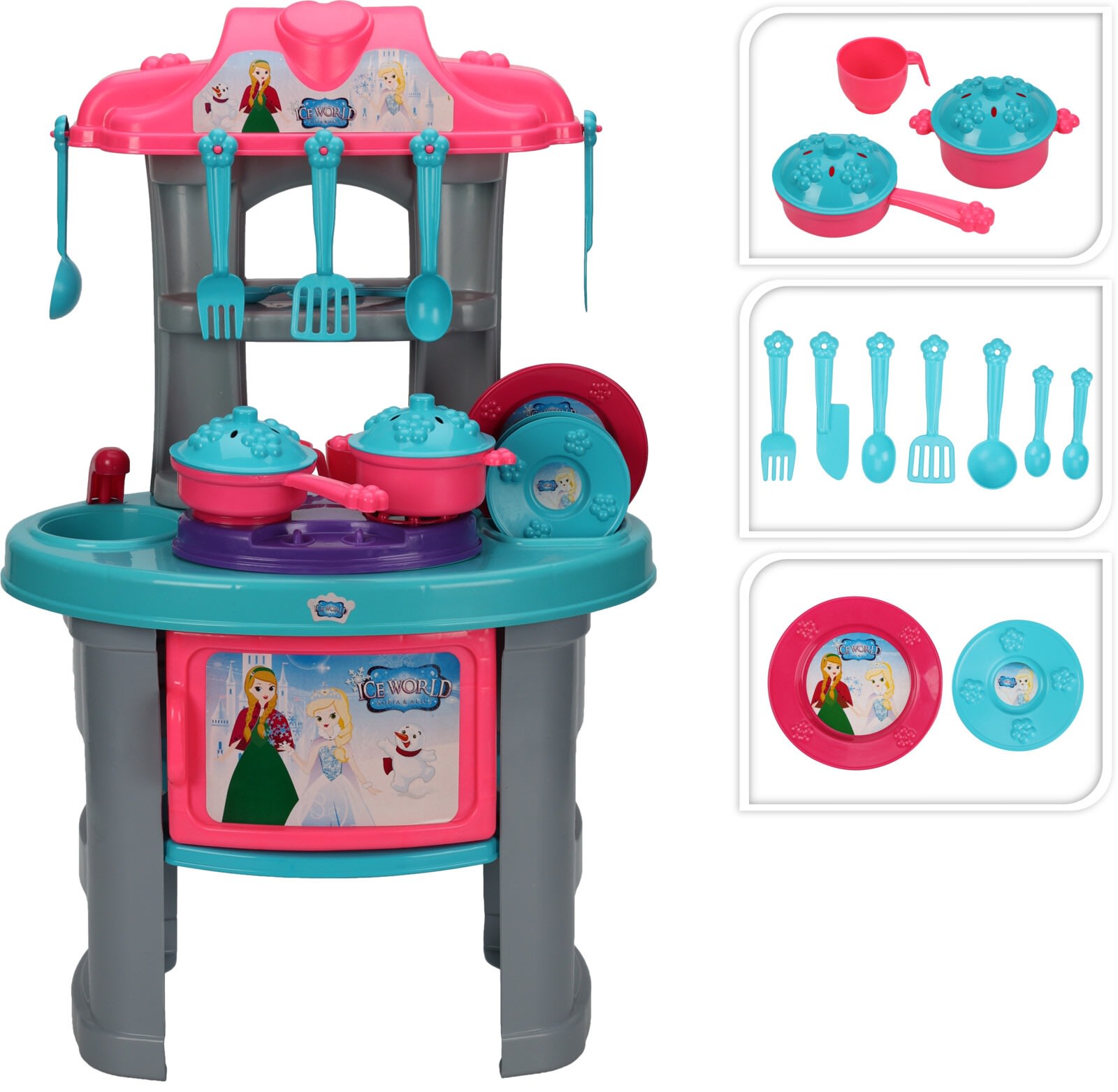 Leikkikeittiö 45 x 28 x 70 cm