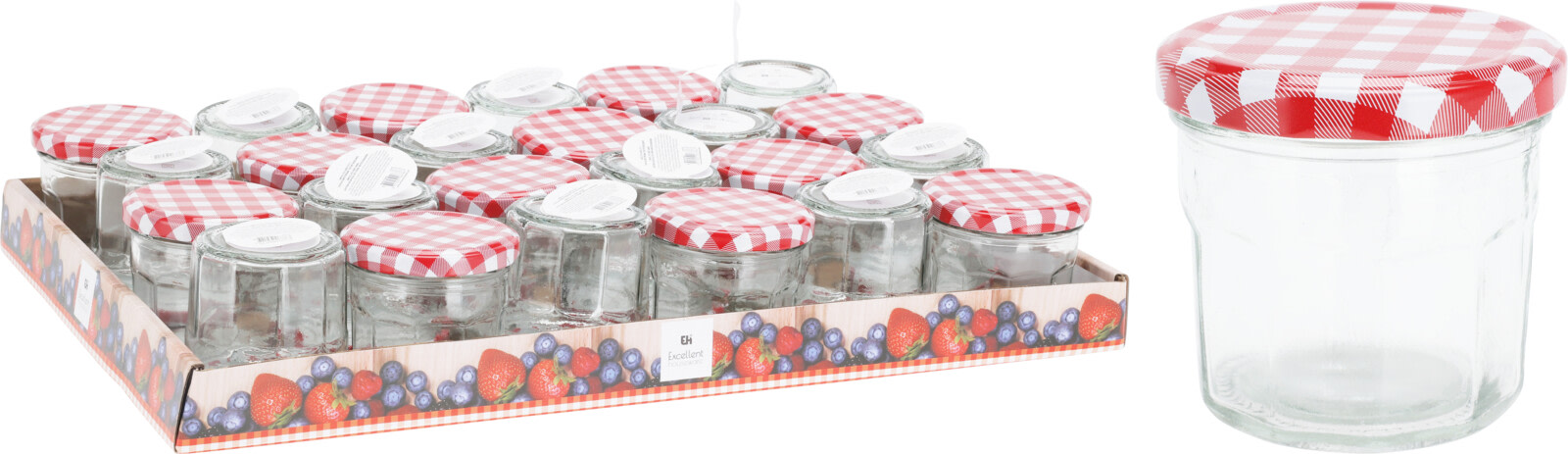 Excellent Houseware 160ml lasipurkki