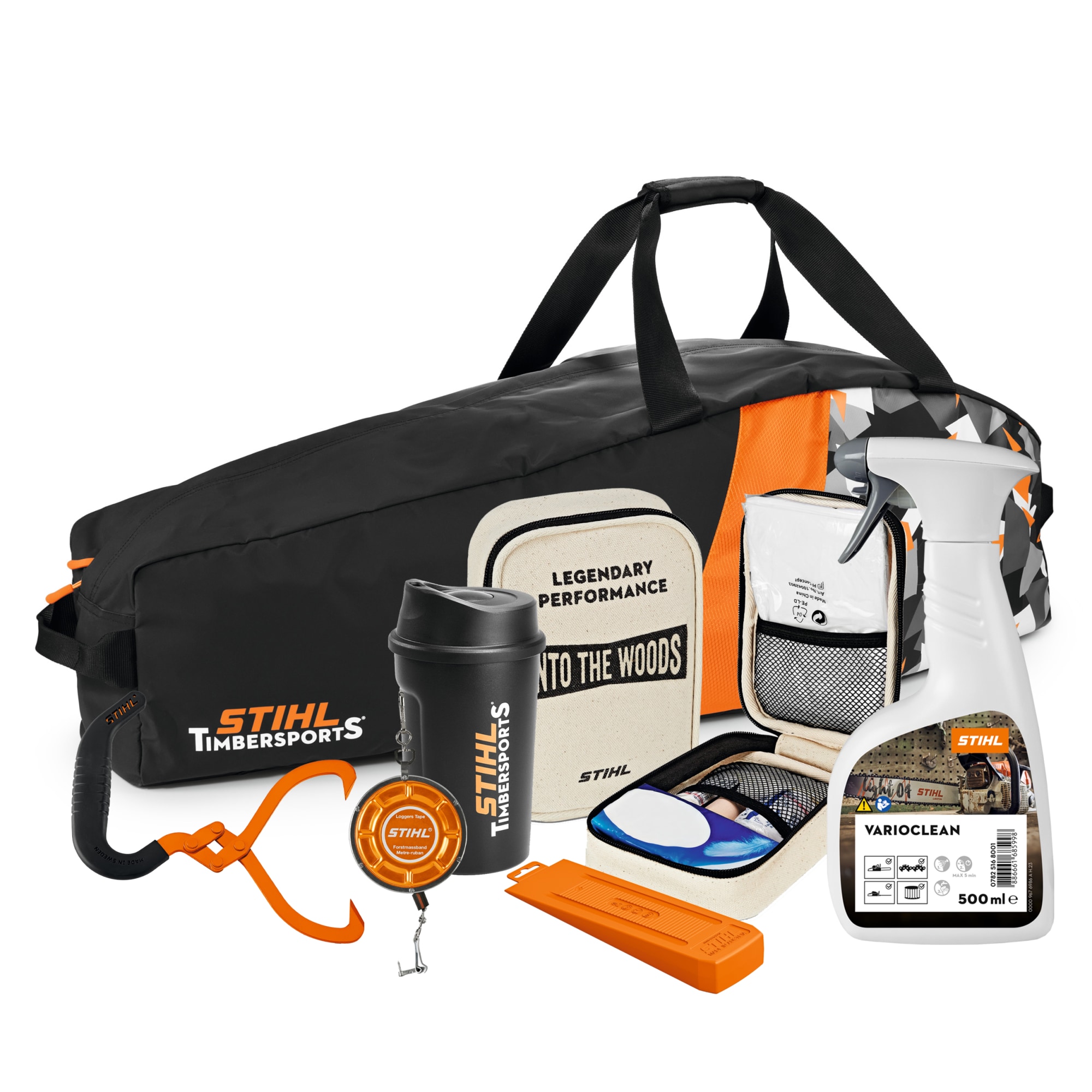 STIHL Timbersport MS varustelaukku + tarvikkeet