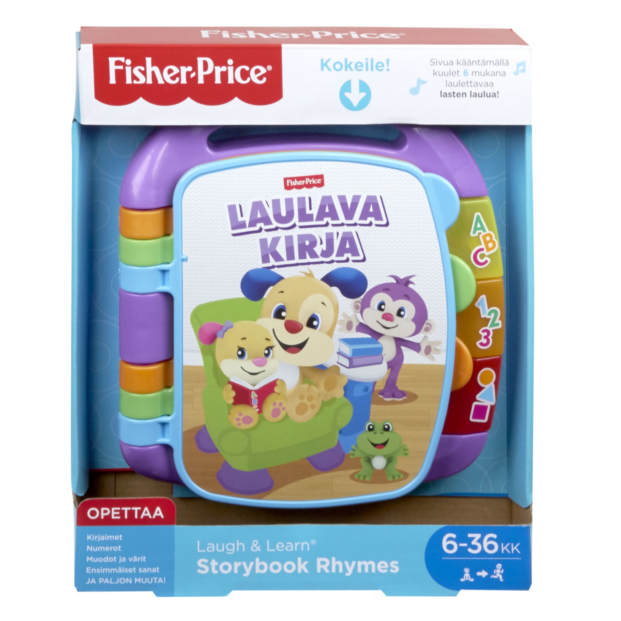 Fisher-Price Laugh & Learn Story Book Rhymes kirja