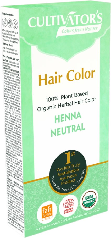 Cultivators Henna neutral 100g hiusväri